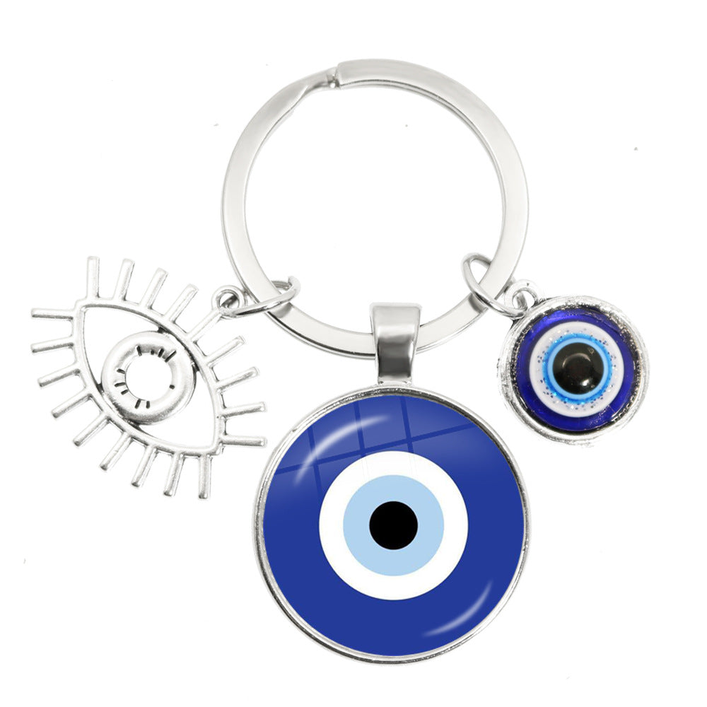 Wholesale Metal Devil Eye Creative Key Chain